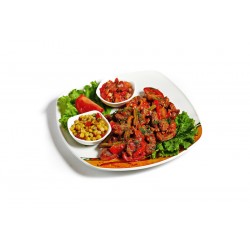 Tocăniță de legume cu mămăligă